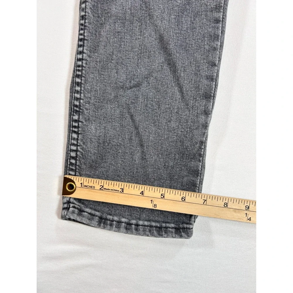 Levis 511 Slim Fit Gray Denim Jeans Mens 33x32 04511-3091 Stretch Pants